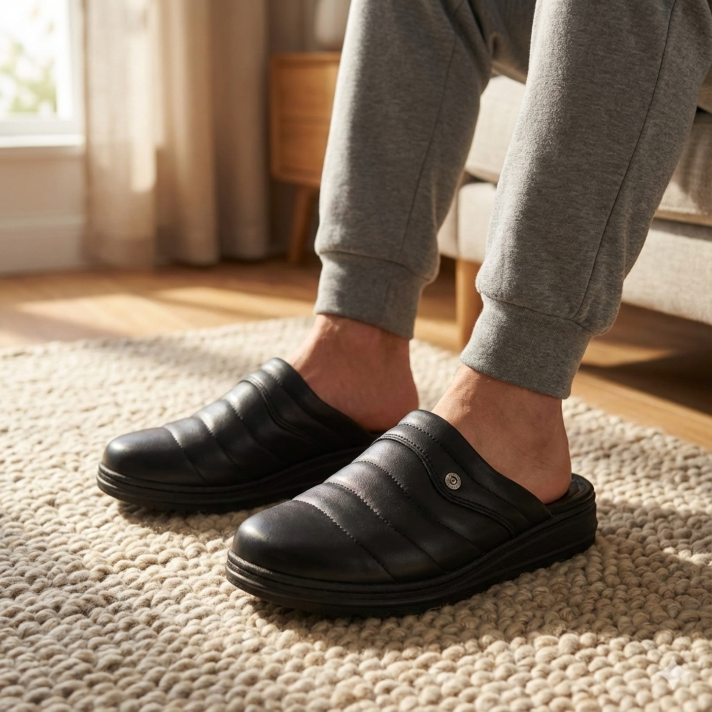 Sabot Médical Homme Cuir (047)