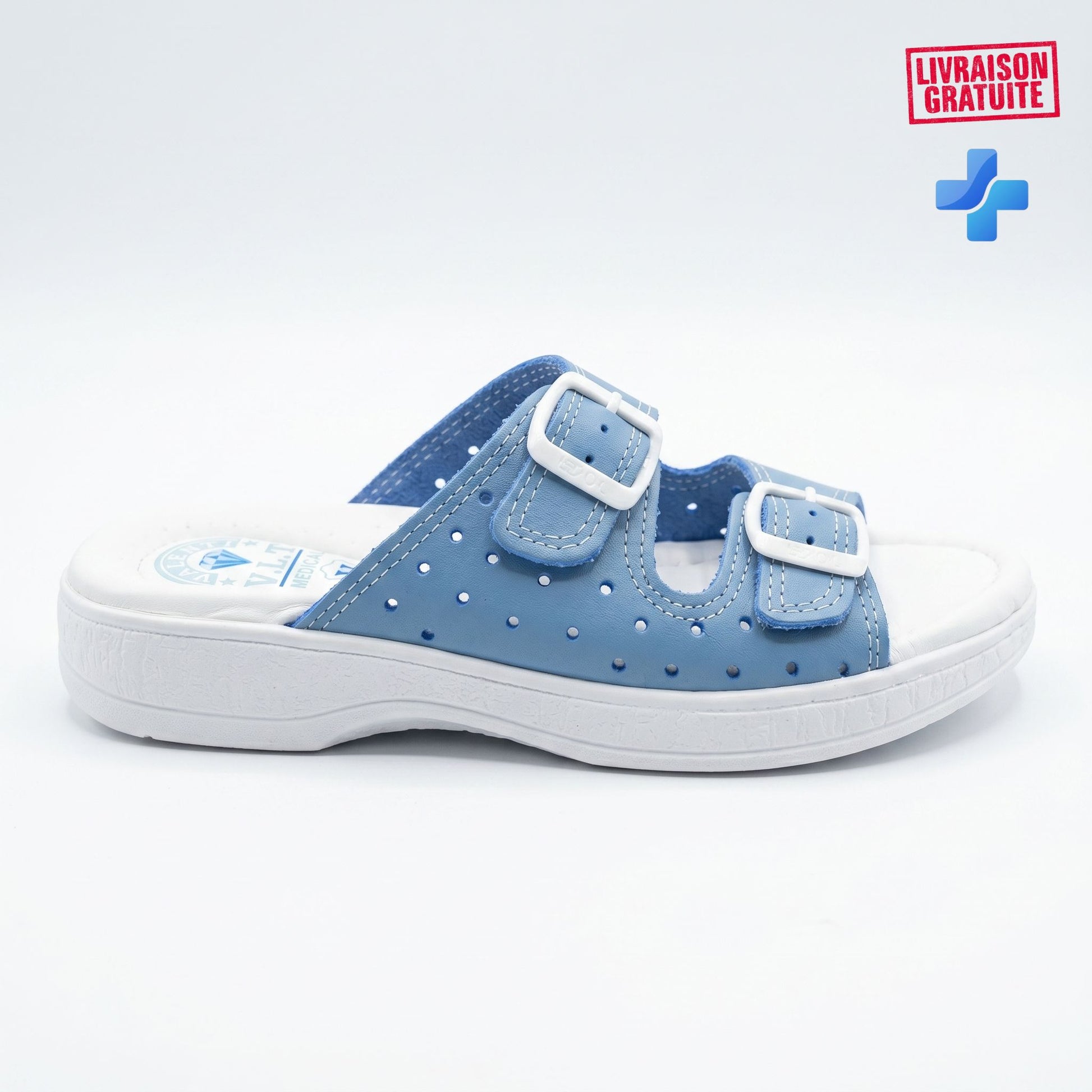 Sandales femme cuir respirant - finition qualité premium BAJO SHOES