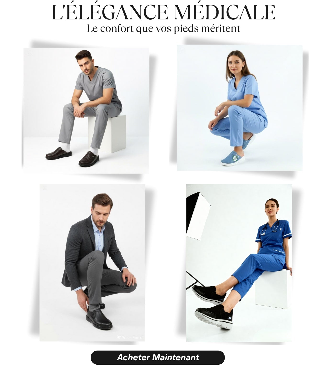 BAJO SHOES - Bannière accueil chaussures médicales et de confort
