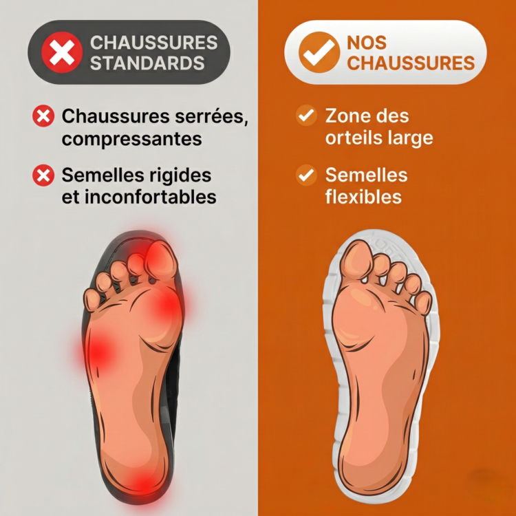 Chaussures médicales artisanales BAJO SHOES - Visuel produit