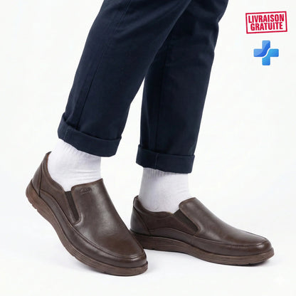 Chaussures de ville confortables : cuir premium et semelle médicale - BAJO SHOES