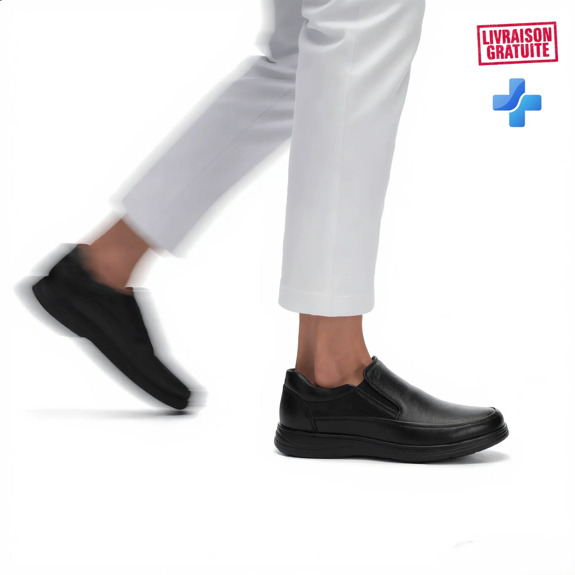 Chaussures de ville confortables : cuir premium et semelle médicale - BAJO SHOES