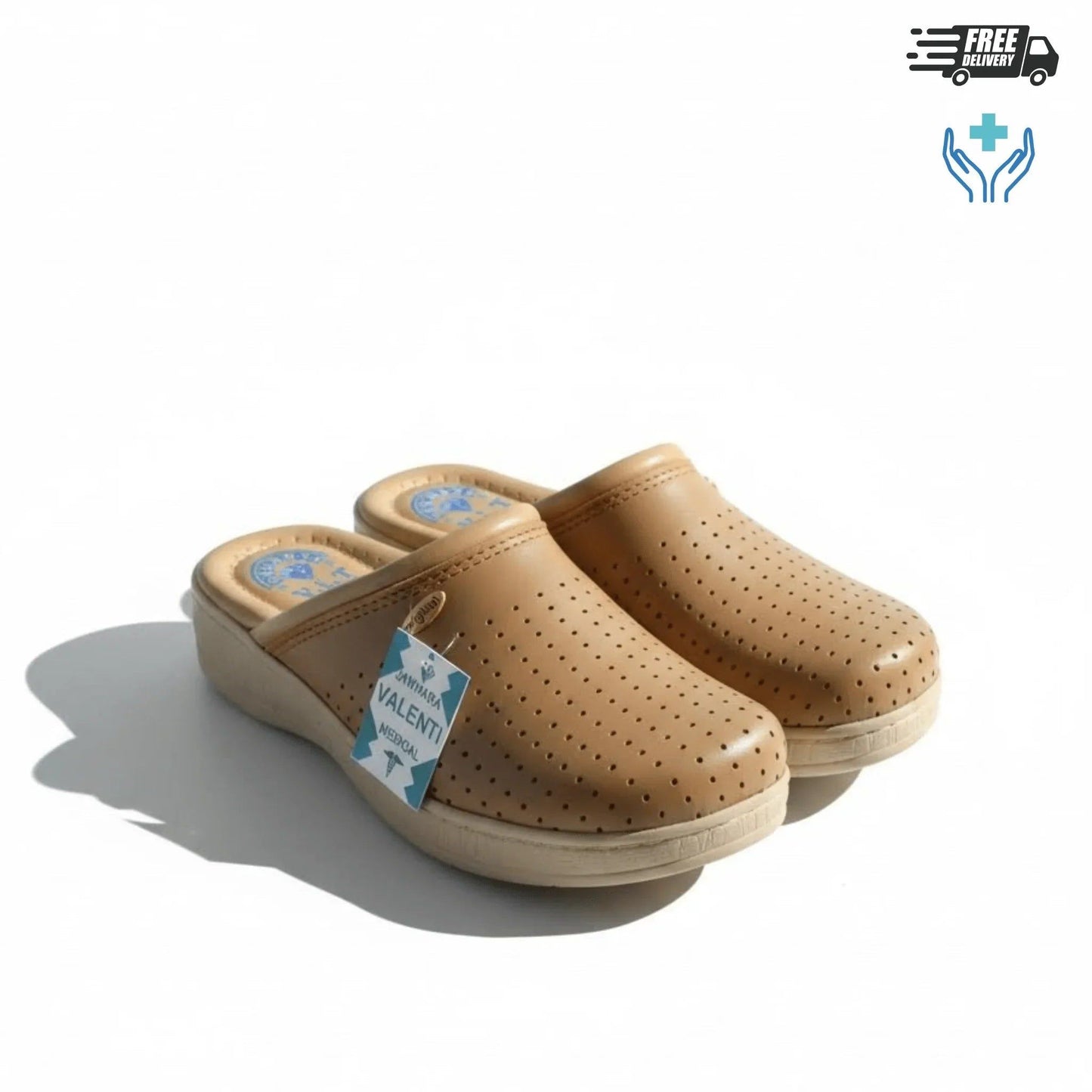 Sabot médical femme cuir - Vue 2 - BAJO SHOES 092