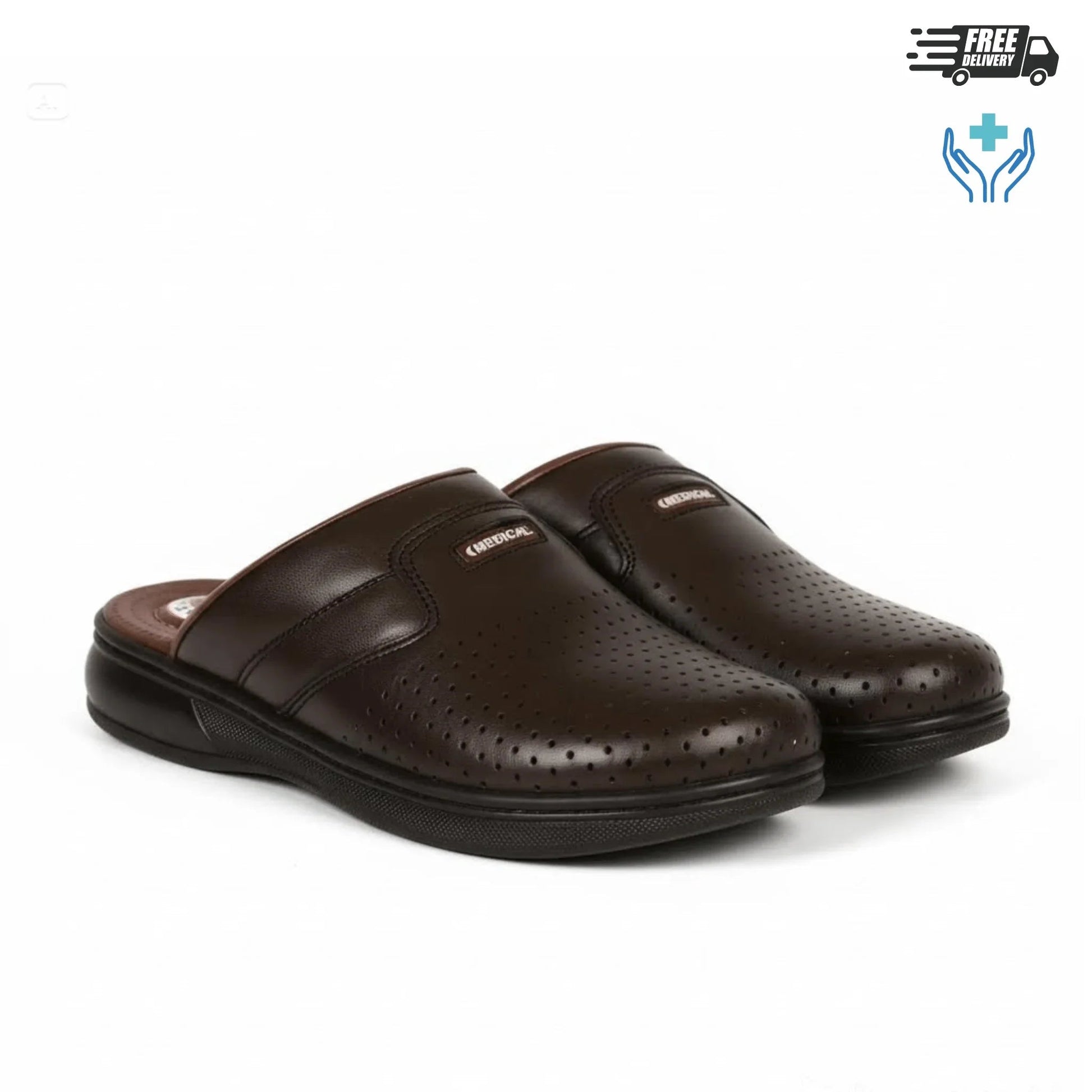 Sabot Médical Homme Cuir (015) - BAJO SHOES