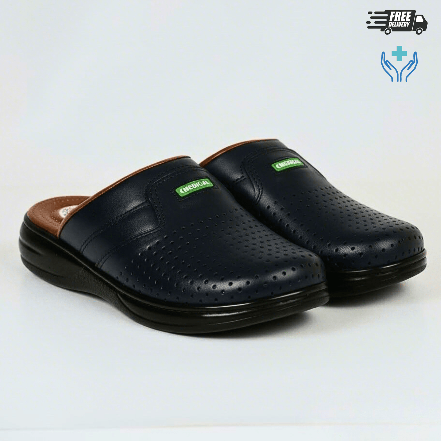 Sabot Médical Homme Cuir (015) - BAJO SHOES