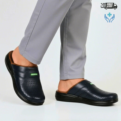 Sabot Médical Homme Cuir (015) - BAJO SHOES