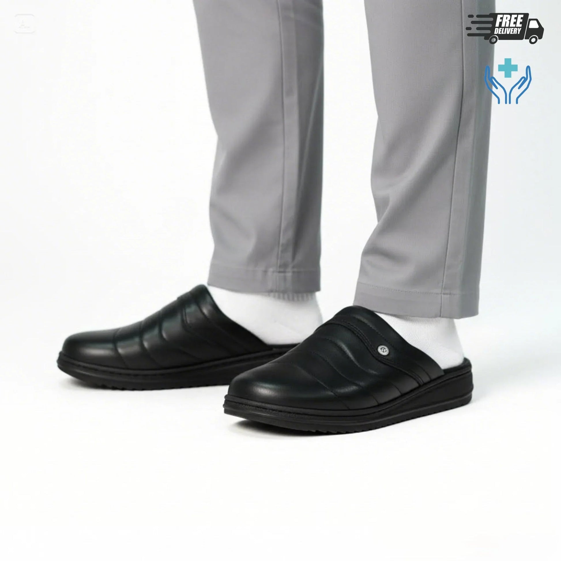 Sabot Médical Homme Cuir (047) - BAJO SHOES