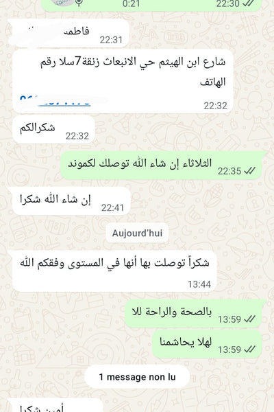 Avis client